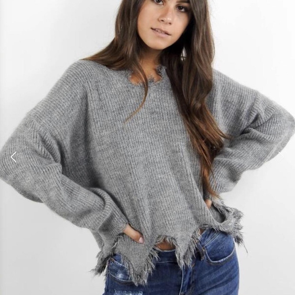 grey sweater from grey bandit